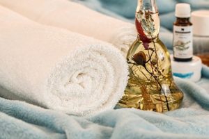 mineral baths and massages